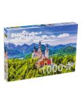 Παζλ  Enjoy από 1000 κομμάτια - Κάστρο Neuschwanstein το καλοκαίρι, Γερμανία - 1t